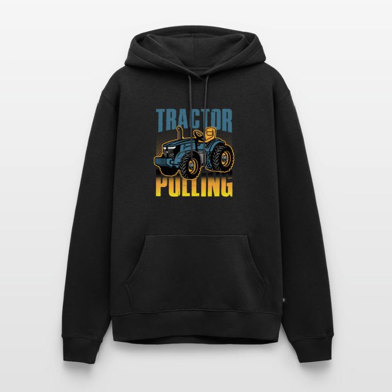 tractor pulling, tractor pulling pulling, racing, Männer Premium Bio Hoodie