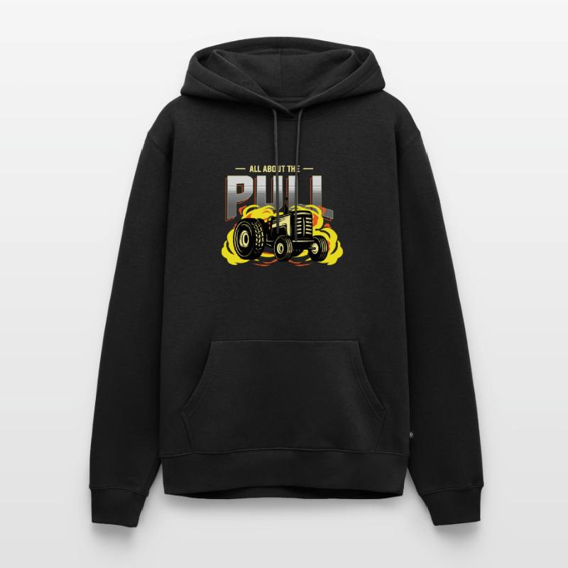 tractor pulling, tractor pulling tractor, racing, Men’s Premium Organic Hoodie