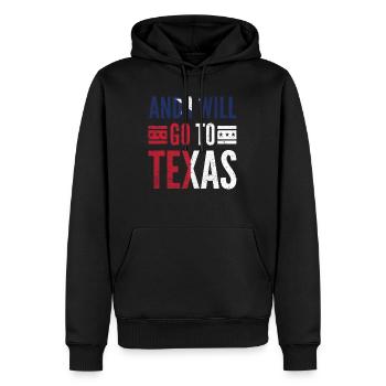 southern slang, southern slang texas sprache, - Männer Premium Bio Hoodie - Schwarz - Vorne - Nico (187cm)