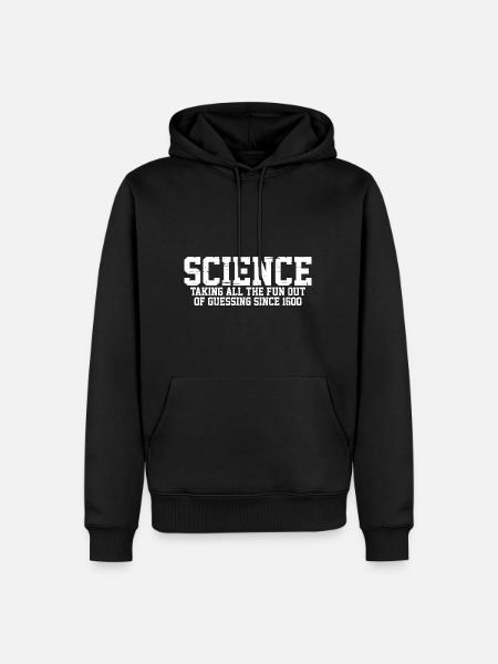 Taking All The Fun Out Of Guessing Since 1600 8 - Männer Premium Bio Hoodie - Schwarz