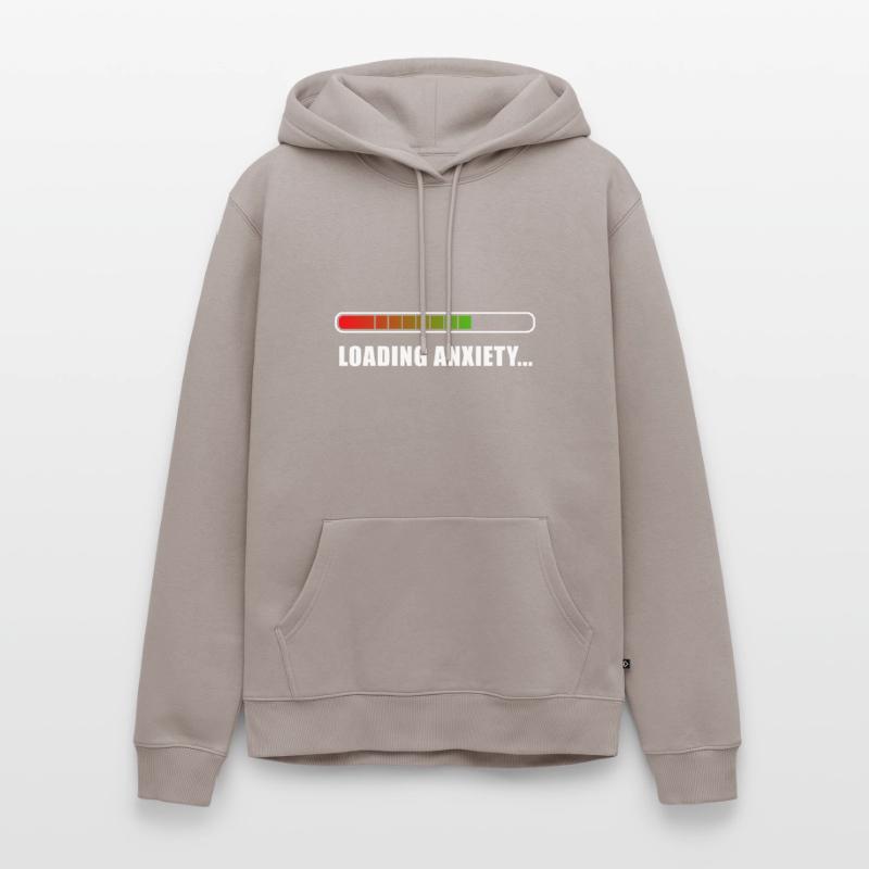 Loading Anxiety... Männer Premium Bio Hoodie
