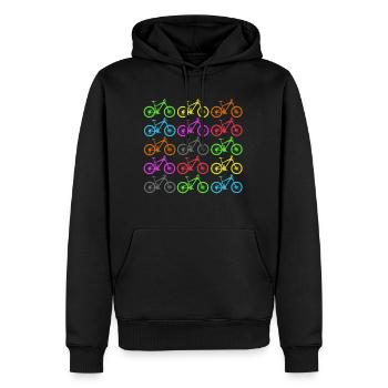 Lustiges Freches Geburtstags Geschenk Mann & Frau - Männer Premium Bio Hoodie - Schwarz - Vorne - Nico (187cm)