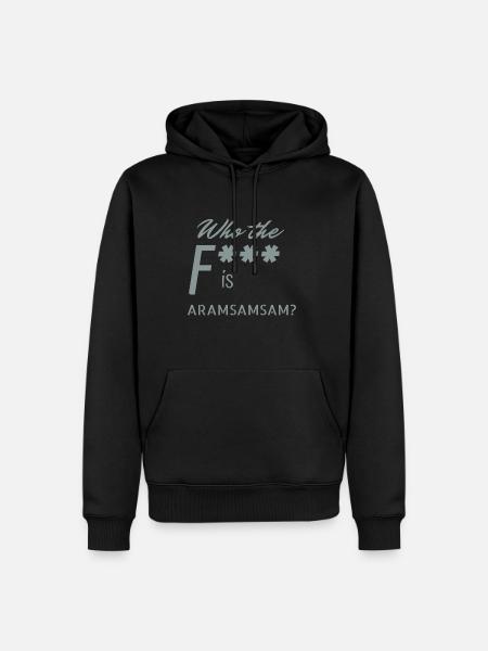 Aramsamsam - Men’s Premium Organic Hoodie - black