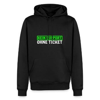 Systemadministrator Admin Itler Programmierer Büro - Männer Premium Bio Hoodie - Schwarz - Vorne - Nico (187cm)