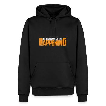 If It Requires Pants, It's Not Happening 4 - Männer Premium Bio Hoodie - Schwarz - Vorne - Nico (187cm)