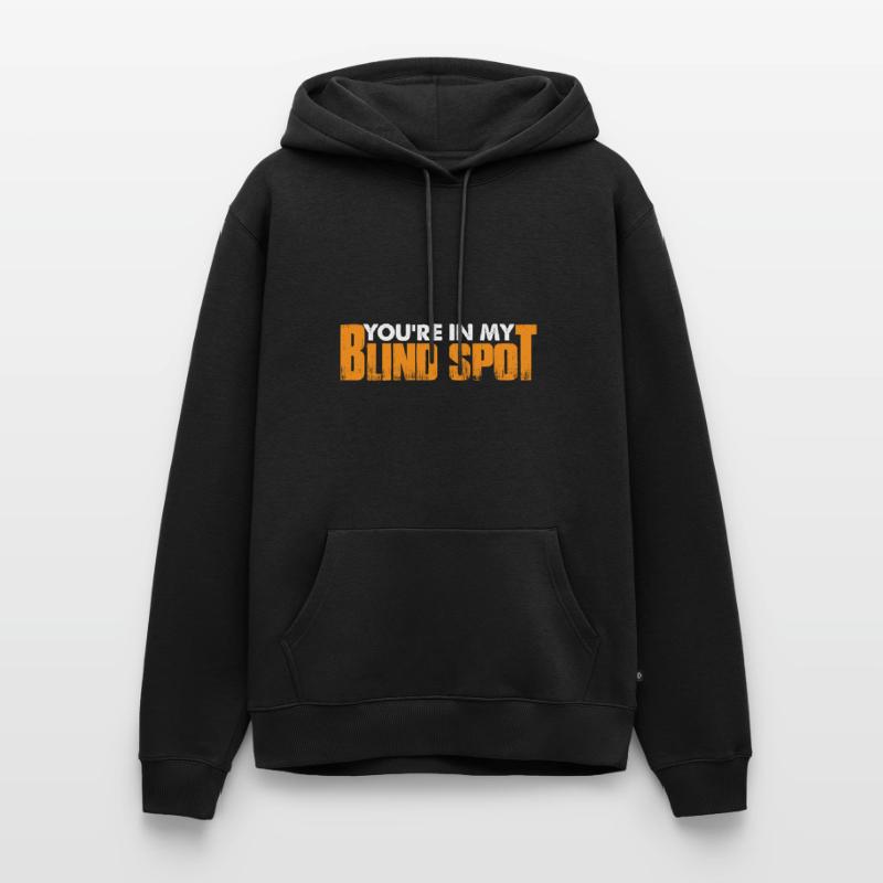 Tu es dans mon angle mort 11 Sweat à capuche Premium bio Homme