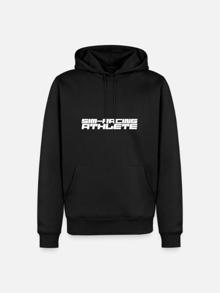 Sim-racing Athlete - Men’s Premium Organic Hoodie - black