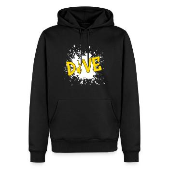 Dive - Tauchen Taucher Geschenk - Männer Premium Bio Hoodie - Schwarz - Vorne - Nico (187cm)