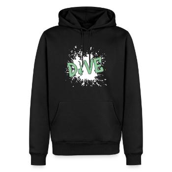 Tauchen Taucher Diving Scuba Diver - Männer Premium Bio Hoodie - Schwarz - Vorne - Nico (187cm)