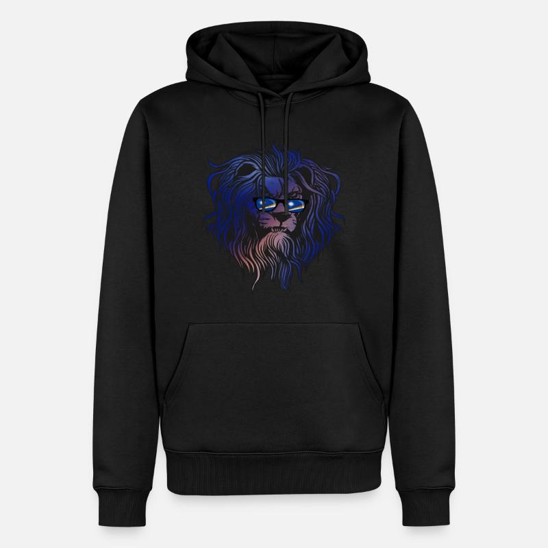 Marshall (Îles) - Sweat à capuche Premium bio Homme - noir