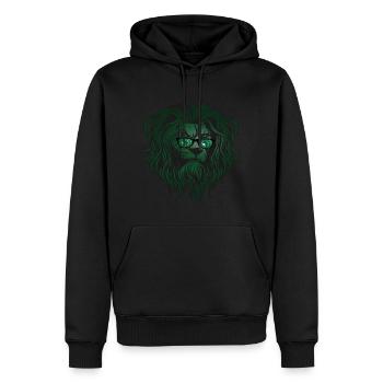 Afrikanische Union - Männer Premium Bio Hoodie - Schwarz - Vorne - Nico (187cm)