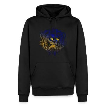 Bosnien und Herzegowina - Männer Premium Bio Hoodie - Schwarz - Vorne - Nico (187cm)