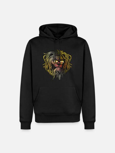 Brunei - Men’s Premium Organic Hoodie - black