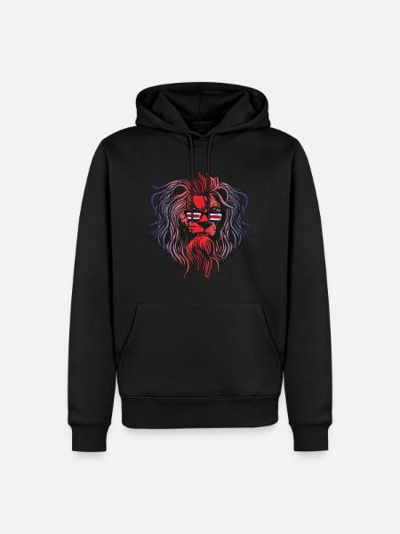 Costa Rica - Men’s Premium Organic Hoodie - black