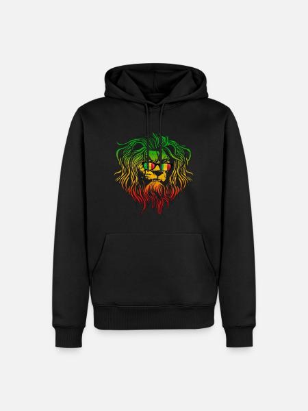 Mali - Sweat à capuche Premium bio Homme - noir