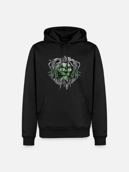 Padania - Men’s Premium Organic Hoodie - black