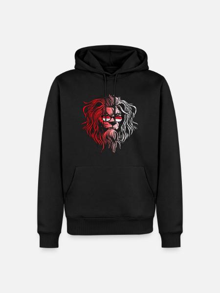 Monaco - Men’s Premium Organic Hoodie - black