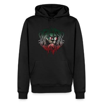 Mexiko - Männer Premium Bio Hoodie - Schwarz - Vorne - Nico (187cm)
