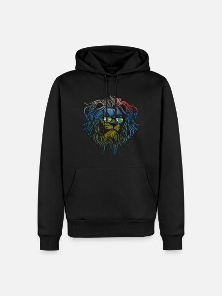 Saint Pierre and Miquelon - Men’s Premium Organic Hoodie - black