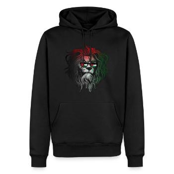 Palästina - Männer Premium Bio Hoodie - Schwarz - Vorne - Nico (187cm)