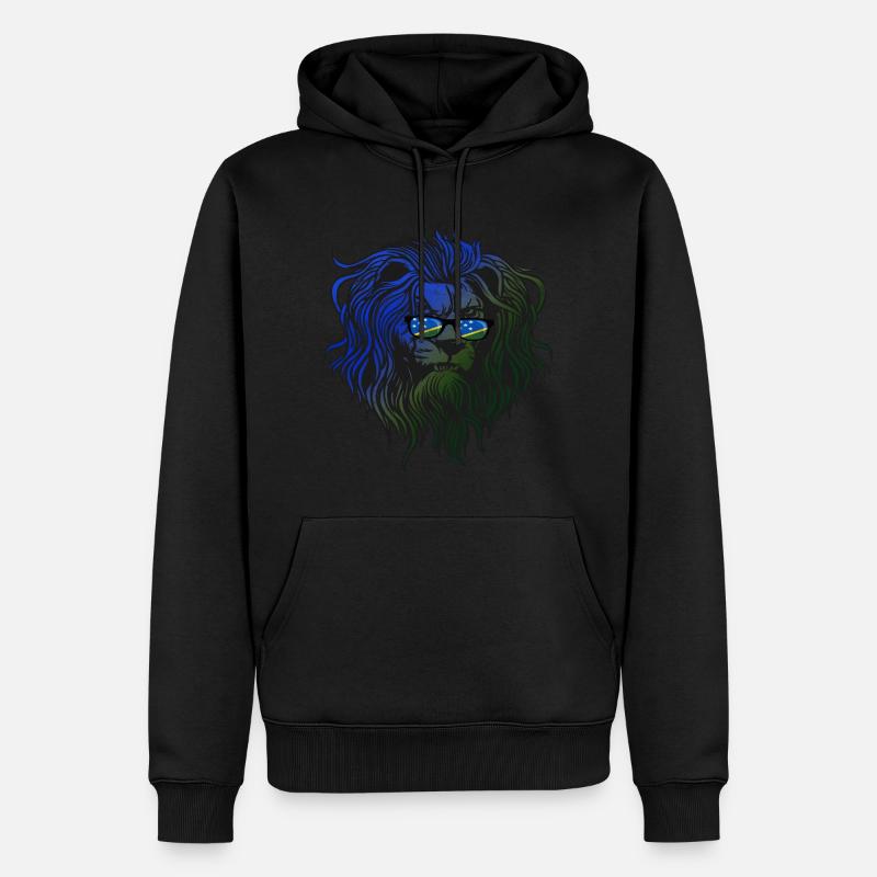 Salomon (Îles) - Sweat à capuche Premium bio Homme - noir