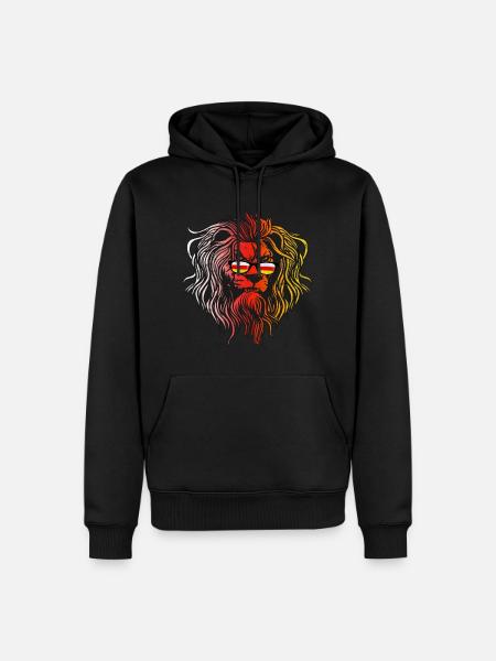 South Ossetia - Men’s Premium Organic Hoodie - black