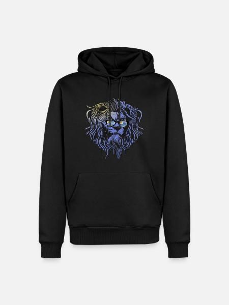 Uruguay - Men’s Premium Organic Hoodie - black
