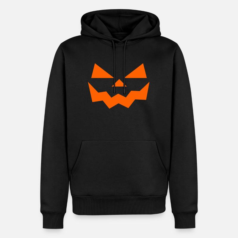 Cooles Halloweendesign - Männer Premium Bio Hoodie - Schwarz