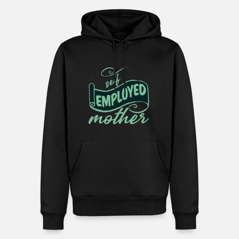 Self Employed Mother 2 - Männer Premium Bio Hoodie - Schwarz