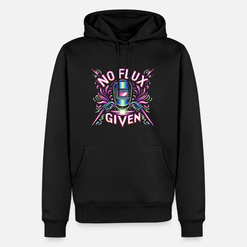 Pas de flux donné 20 - Sweat à capuche Premium bio Homme - noir