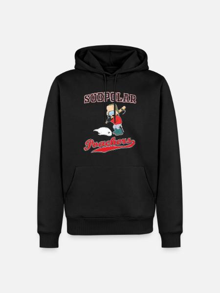Clubbing Klub - Männer Premium Bio Hoodie - Schwarz
