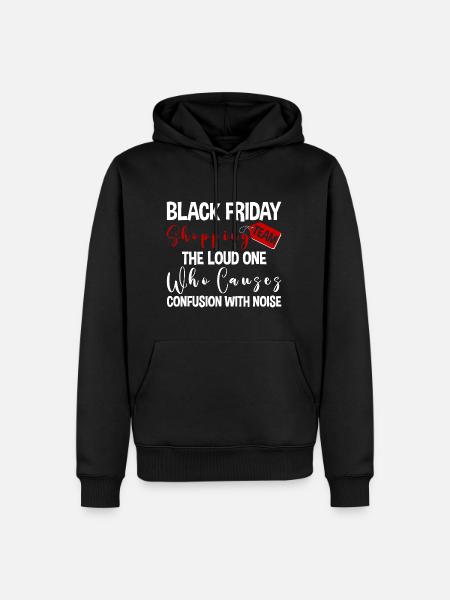 Black Friday Shopping Team 2 - Men’s Premium Organic Hoodie - black