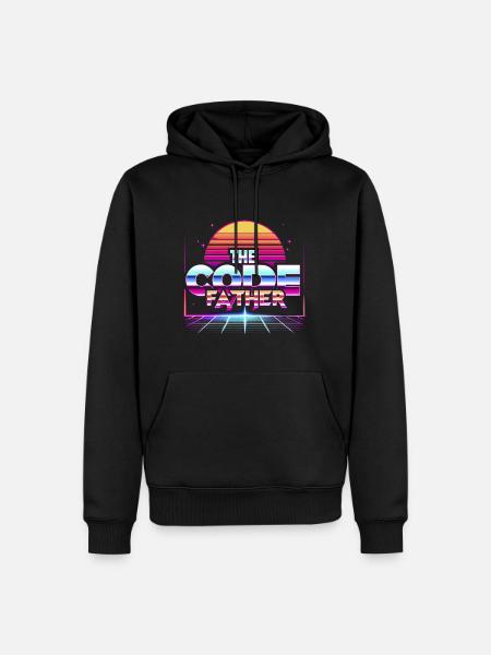 The Codefather 5 - Men’s Premium Organic Hoodie - black