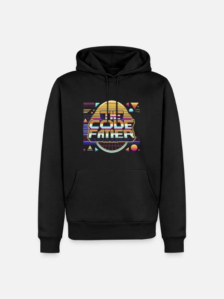The Codefather 8 - Men’s Premium Organic Hoodie - black
