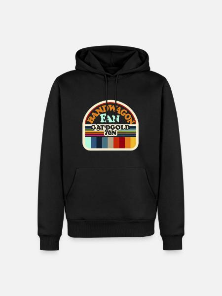 Bandwagon Fan 18 - Men’s Premium Organic Hoodie - black