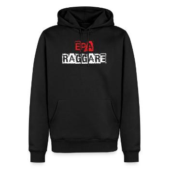 eparaggareroedvit - Sweat à capuche Premium bio Homme - noir - Devant - Nico (187cm)