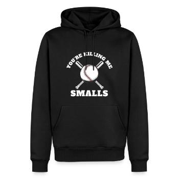 You're Killing Me Smalls Baseball - Sweat à capuche Premium bio Homme - noir - Devant - Nico (187cm)