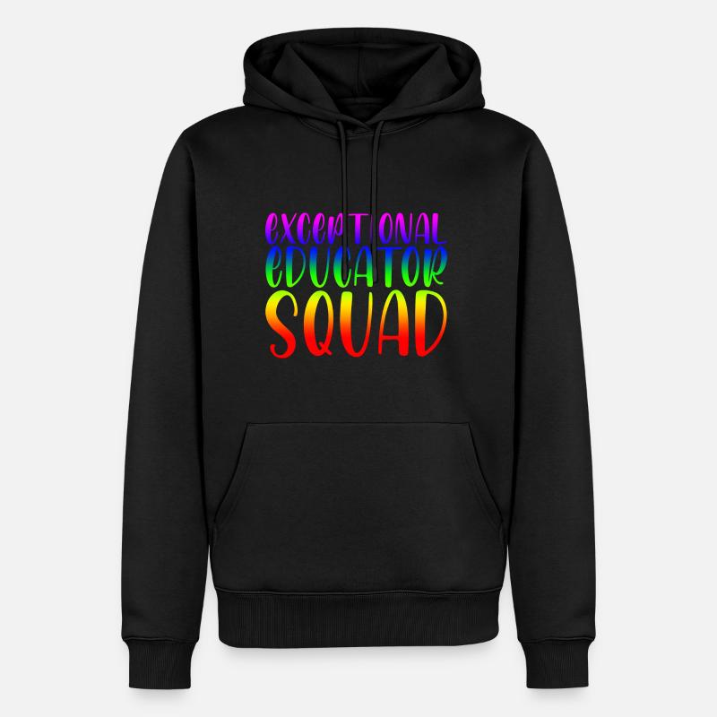 Exceptional Educator Squad 2 - Männer Premium Bio Hoodie - Schwarz