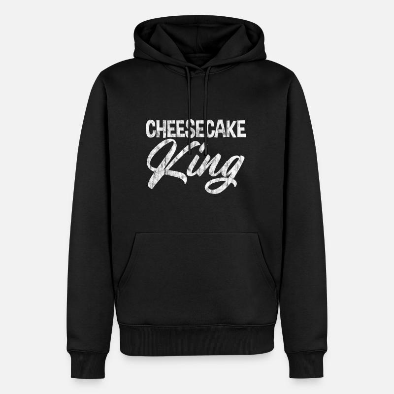 Cheesecake King 3 - Sweat à capuche Premium bio Homme - noir