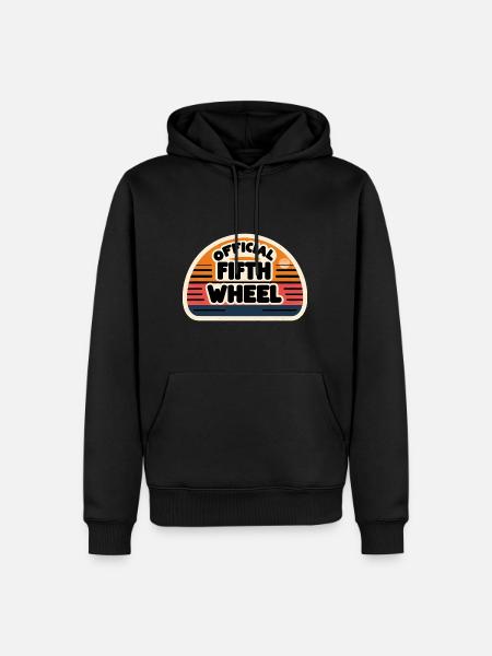 Official Fifth Wheel 20 - Men’s Premium Organic Hoodie - black