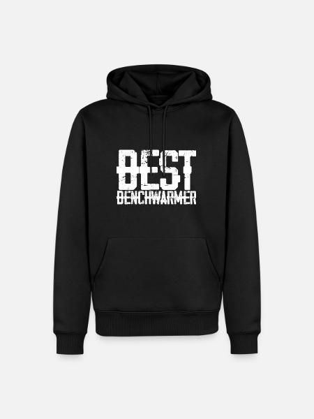 Best Benchwarmer 3 - Men’s Premium Organic Hoodie - black