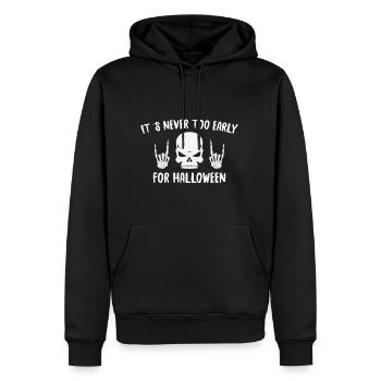 It's Never Too Early For Halloween Goth Halloween - Männer Premium Bio Hoodie - Schwarz - Vorne - Nico (187cm)