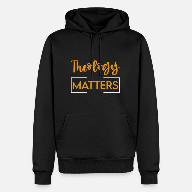 Theology Matters 2 - Männer Premium Bio Hoodie - Schwarz
