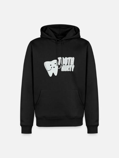 Tooth Hurty 2 - Men’s Premium Organic Hoodie - black
