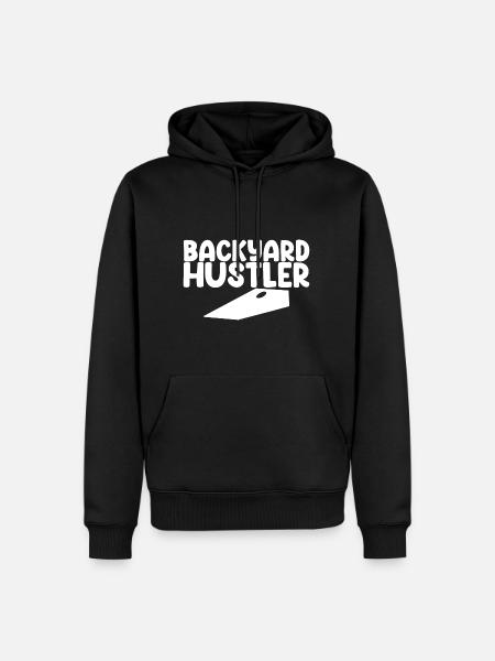 Backyard Hustler - Men’s Premium Organic Hoodie - black