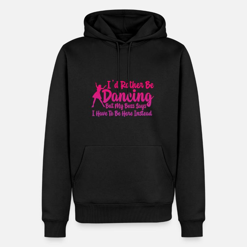 Je préfère danser 2 - Sweat à capuche Premium bio Homme - noir