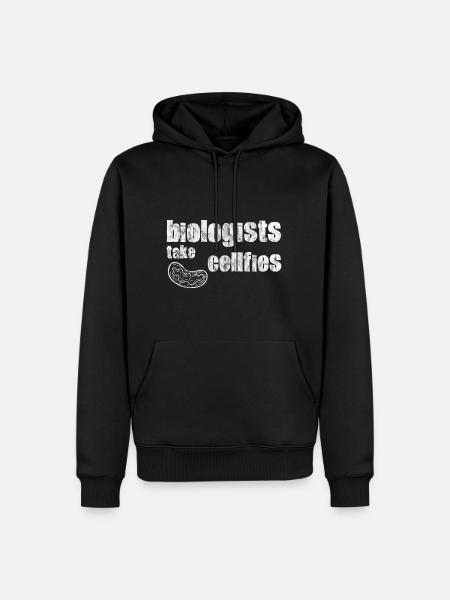 Biologists Take Cellfies 5 - Männer Premium Bio Hoodie - Schwarz