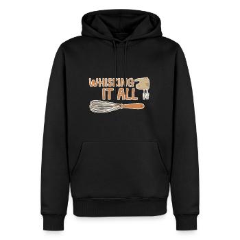 Fouetter tout 4 - Sweat à capuche Premium bio Homme - noir - Devant - Nico (187cm)