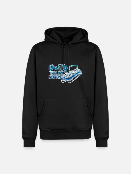 Party In Slow Motion 4 - Men’s Premium Organic Hoodie - black