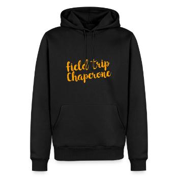 Chaperon d’excursion 4 - Sweat à capuche Premium bio Homme - noir - Devant - Nico (187cm)